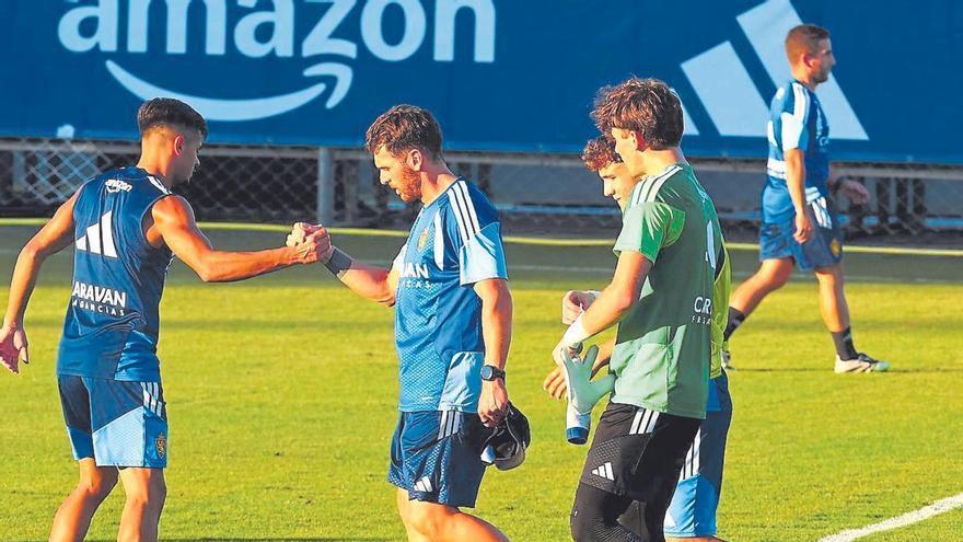 Ibai Gómez, entrenador del Real Zaragoza: "Tenemos la mejor plantilla sin ninguna duda"