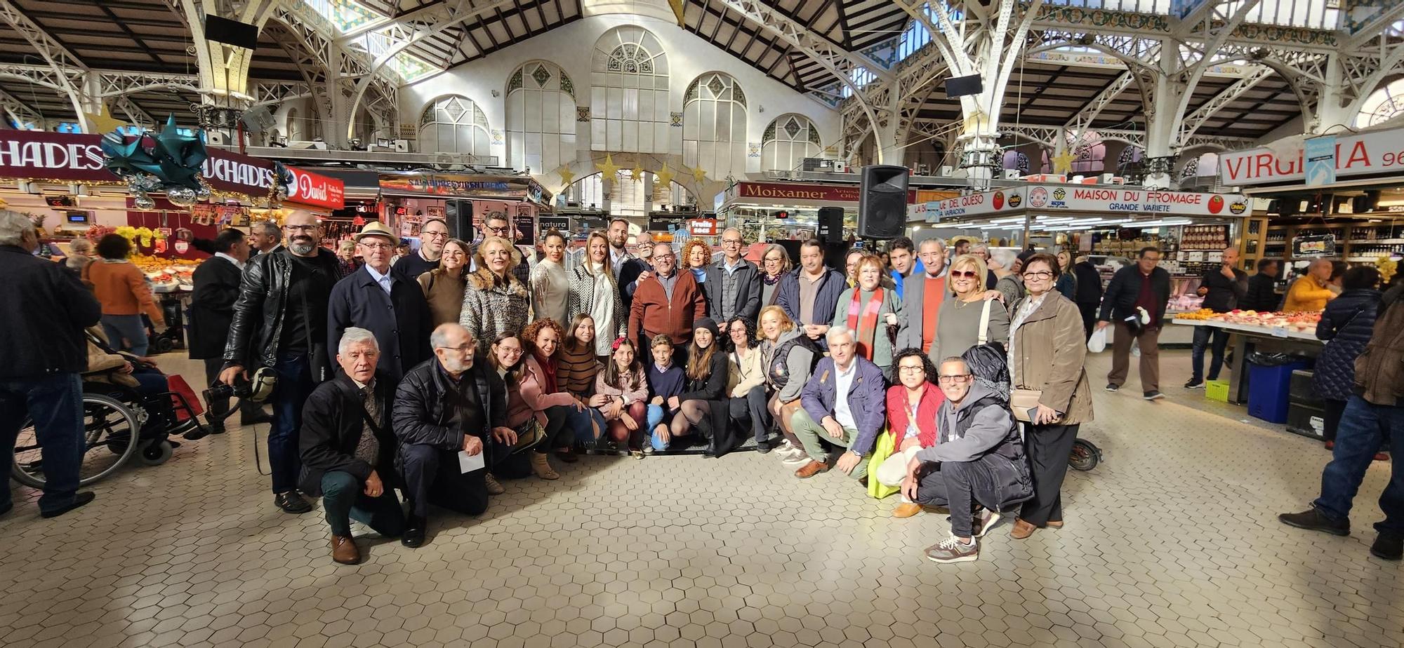 Así es el belén del Mercado Central de València