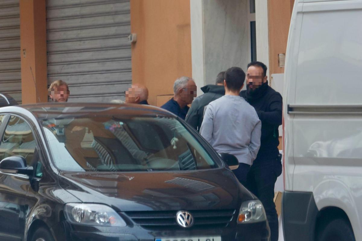 Refistro de la Policía del apartamento del canónigo.