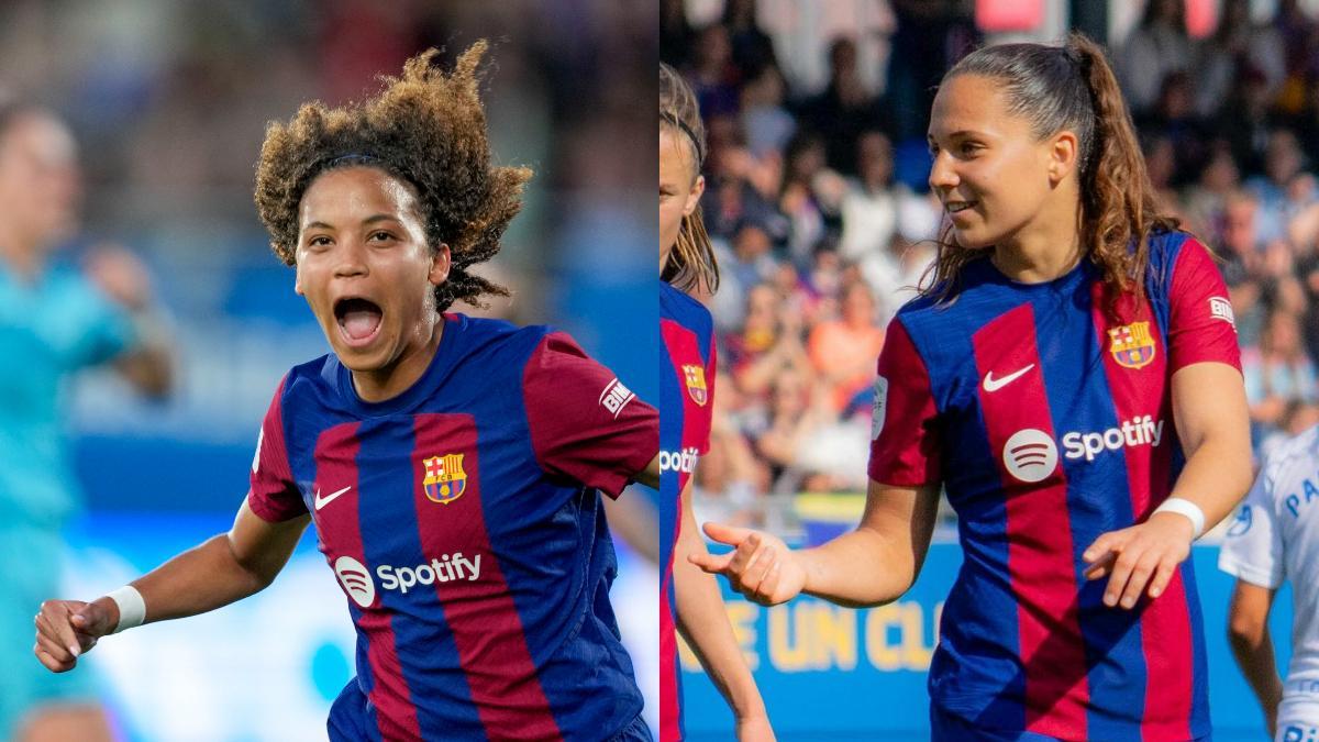 Vicky López y Martina Fernández