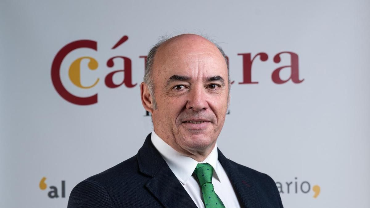 Mariano García Sardiña, doctor en Economía y presidente de la Cámara de Comercio de Badajoz