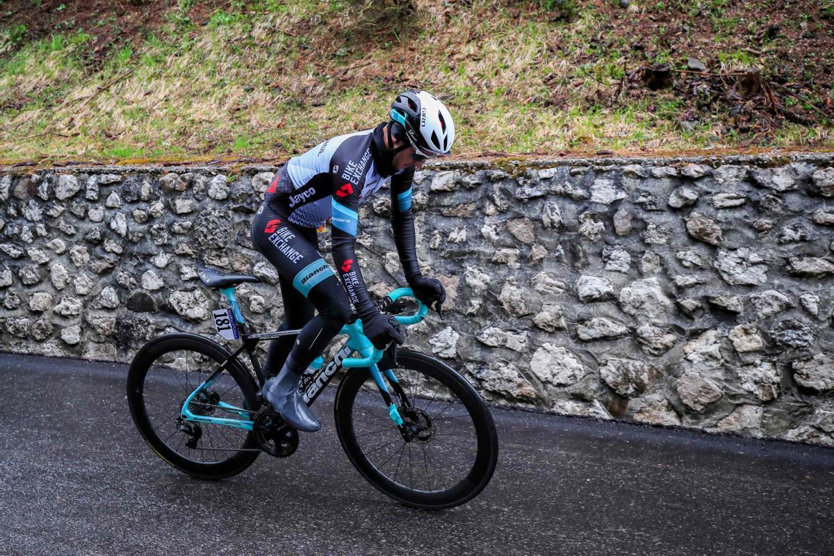 Simon Yates, en la 16ª etapa del Giro