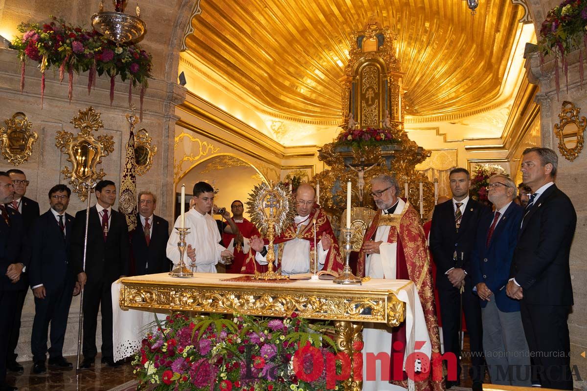 Procesión de exaltación de la Vera Cruz en Caravaca