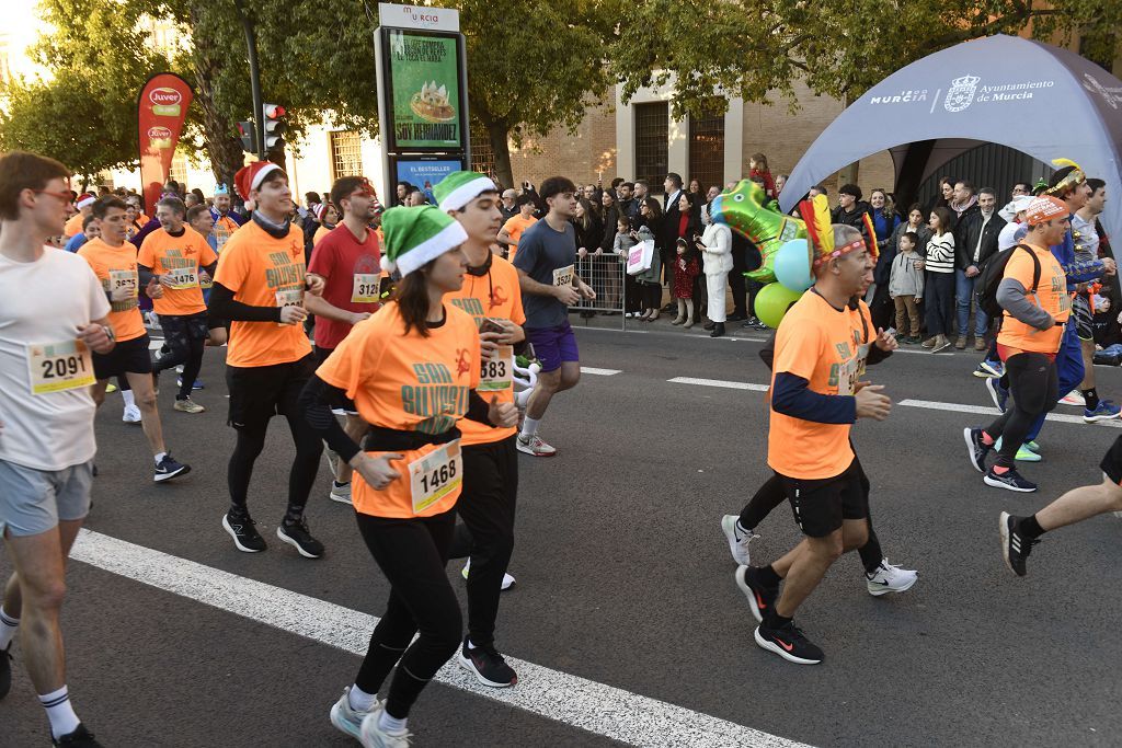 La San Silvestre 2025 en Murcia, en fotografías