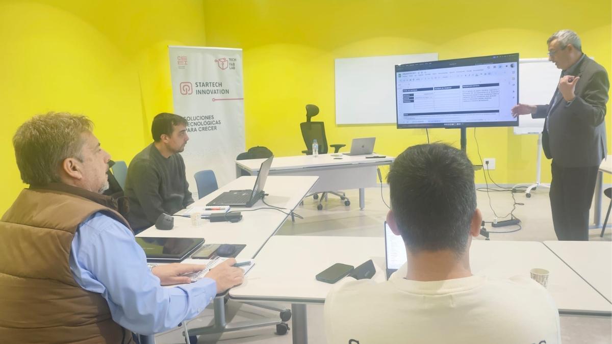 Instalaciones del CEEI de Elche durante una de las acciones formativas recientes