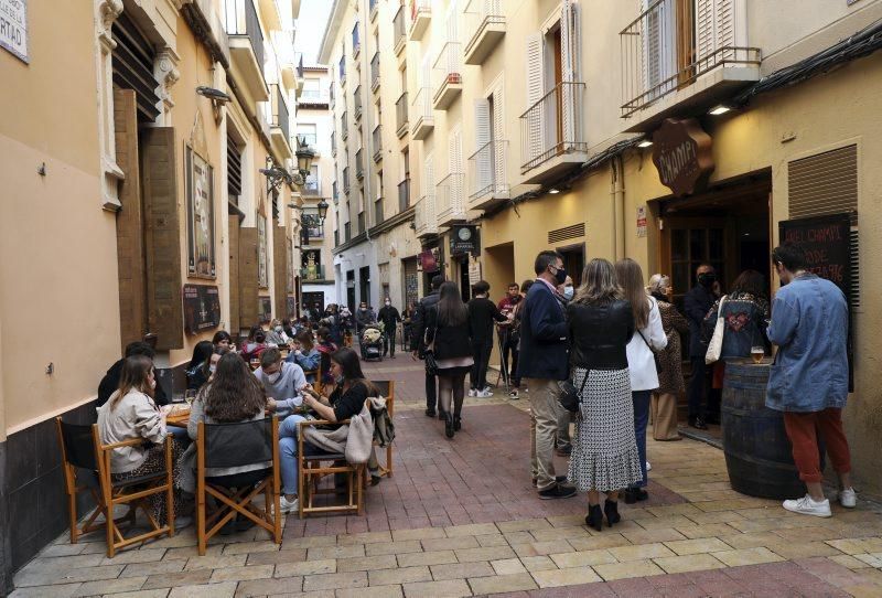 La basílica del Pilar recibe a los zaragozanos con aforo reducido y medidas de seguridad