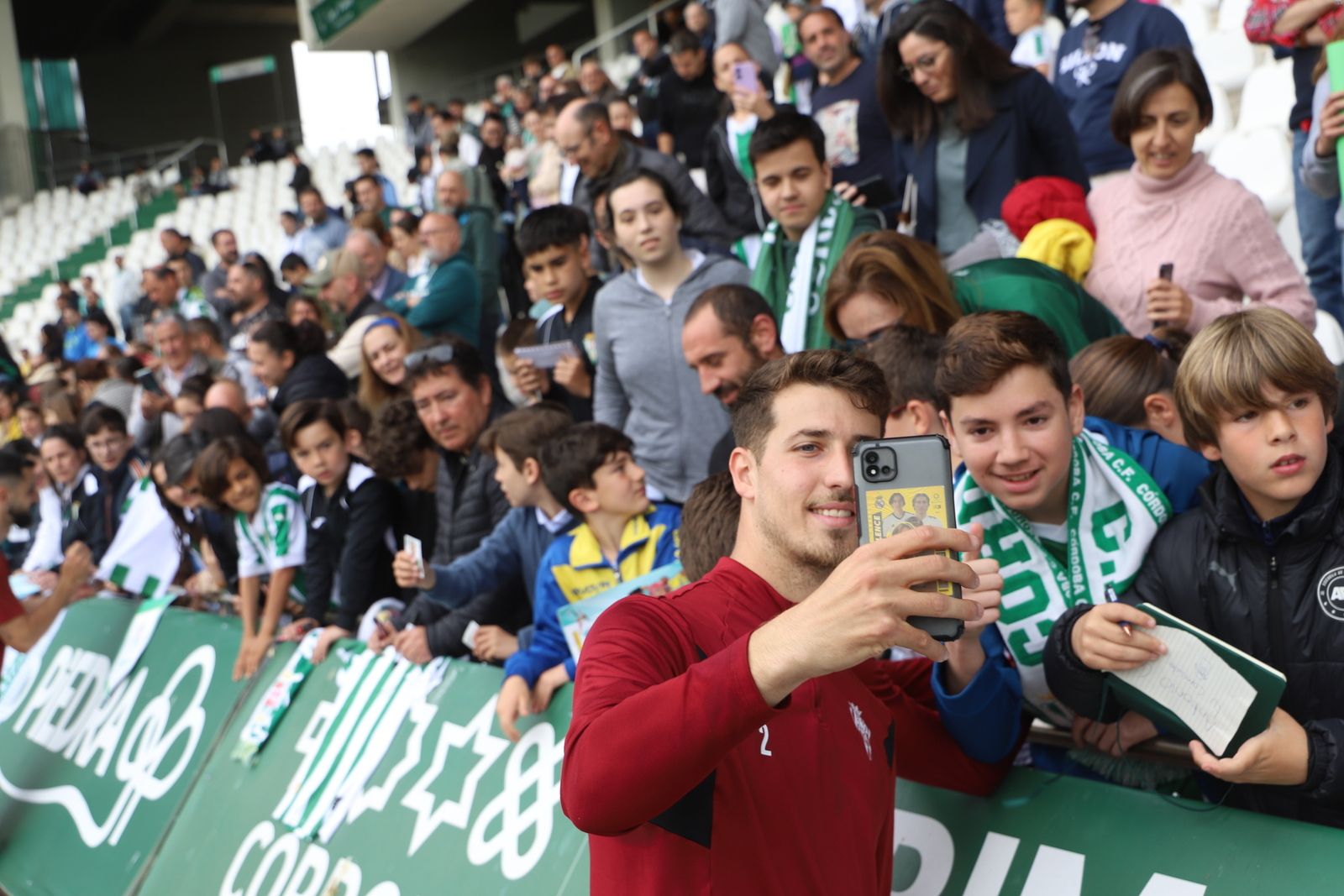 El entrenamiento del Córdoba CF en el Viernes Santo, en imágenes