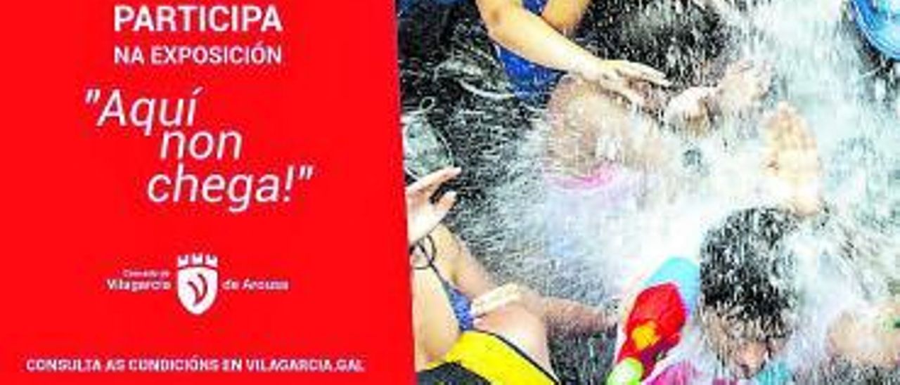 Cartel de la exposición “Aquí non chega!”. | // FDV