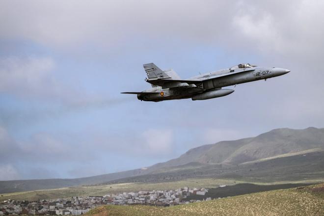 Dos F-18 españoles de la OTAN en Rumanía despegan por alerta de dron en la frontera con Ucrania