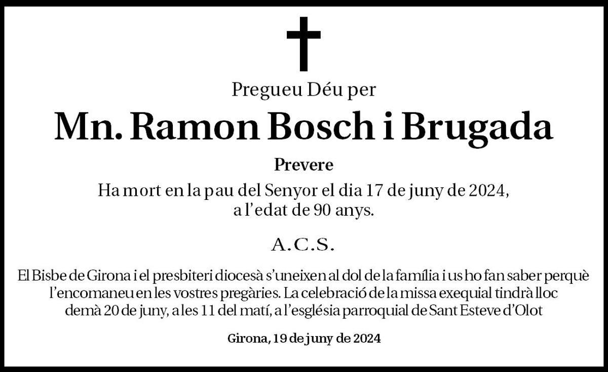 Mossen Ramon Bosch Brugada