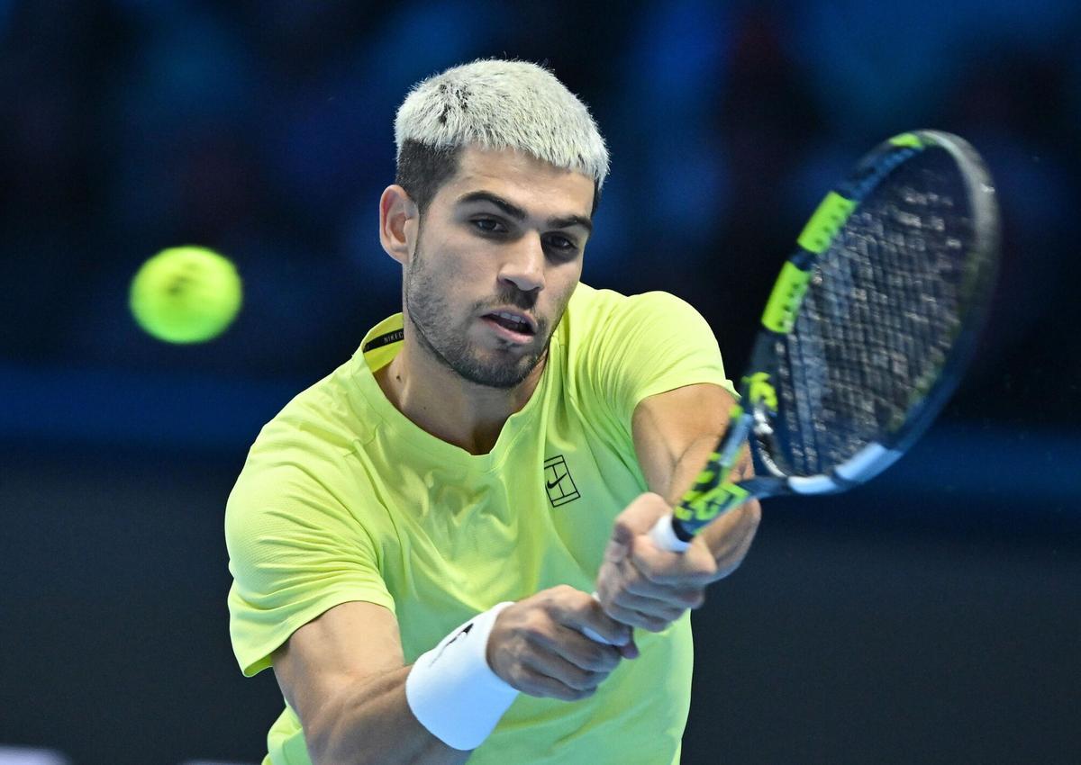 Final de las ATP Finals: Carlos Alcaraz - Jannik Sinner. Final de las ATP Finals: Carlos Alcaraz - Jannik Sinner.