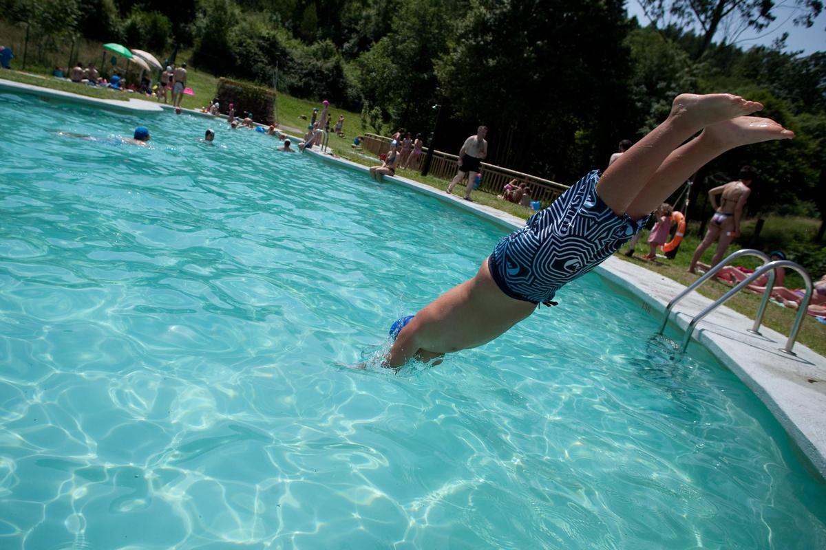 Las piscinas de Sollovio, en Illas