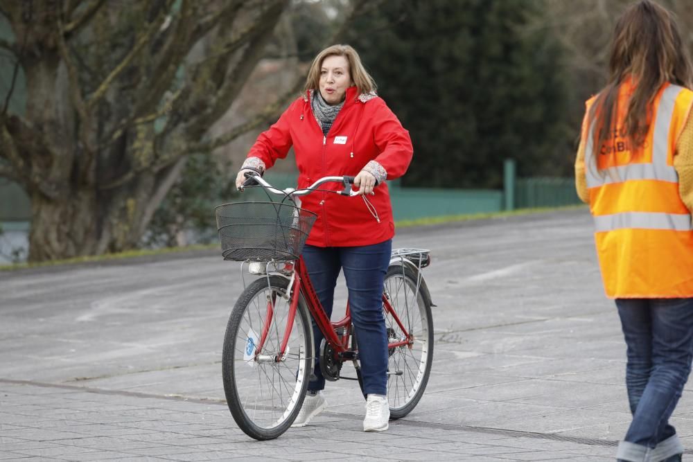 Así se aprende a volver a andar en bici