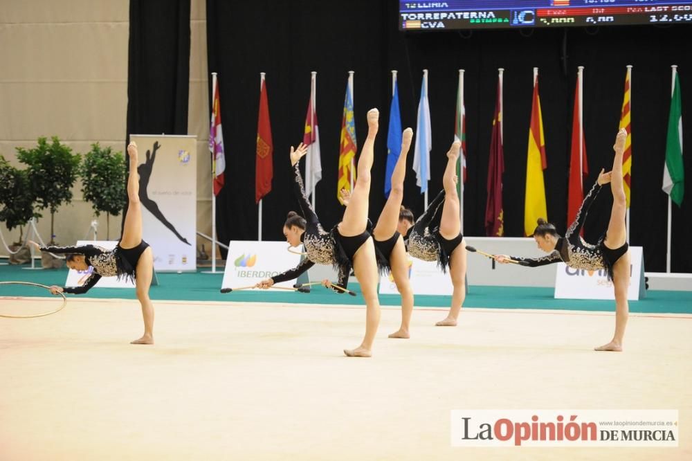 Campeonato de Gimnasia Rítmica: entrega de trofeos del sábado por la noche