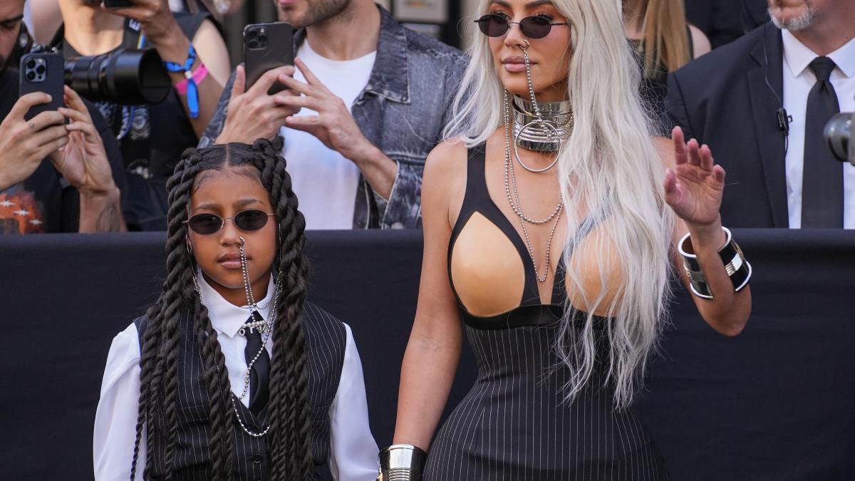 North West, la hija de Kim Kardashian, ha salido 'criticona' y todo el mundo dice que es una 'Kanye'