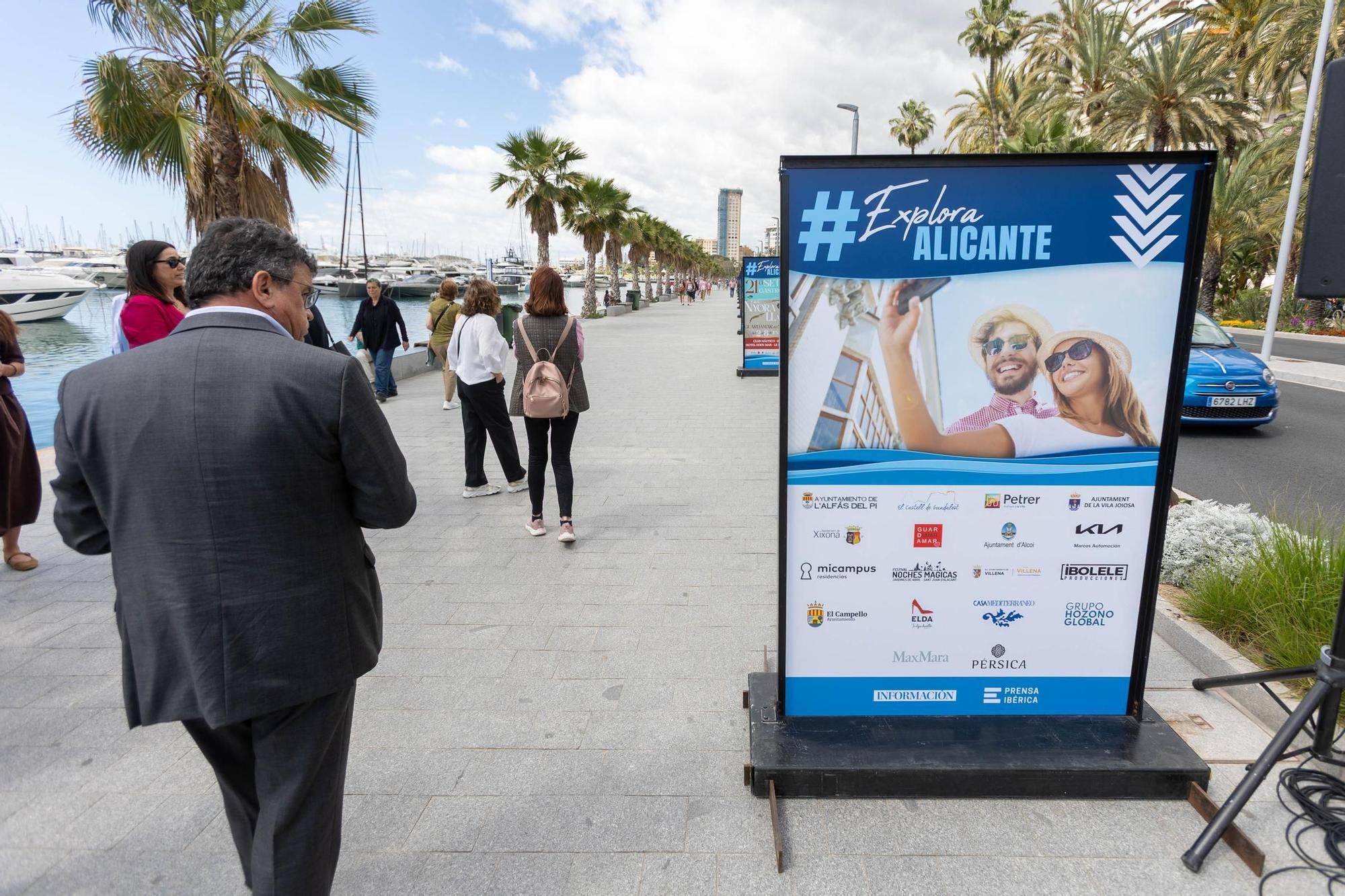 Explora Alicante en el paseo del puerto