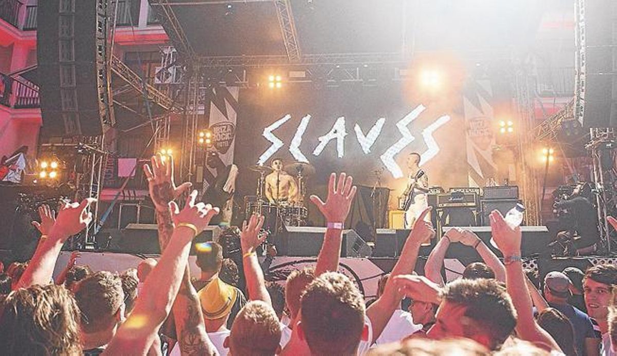 Slaves, en su visita del año pasado a Ibiza Rocks.