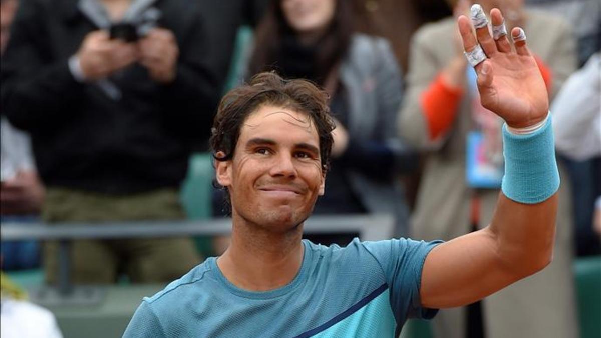 Rafa Nadal estaba satisfecho por haber tenido un debut tranquilo