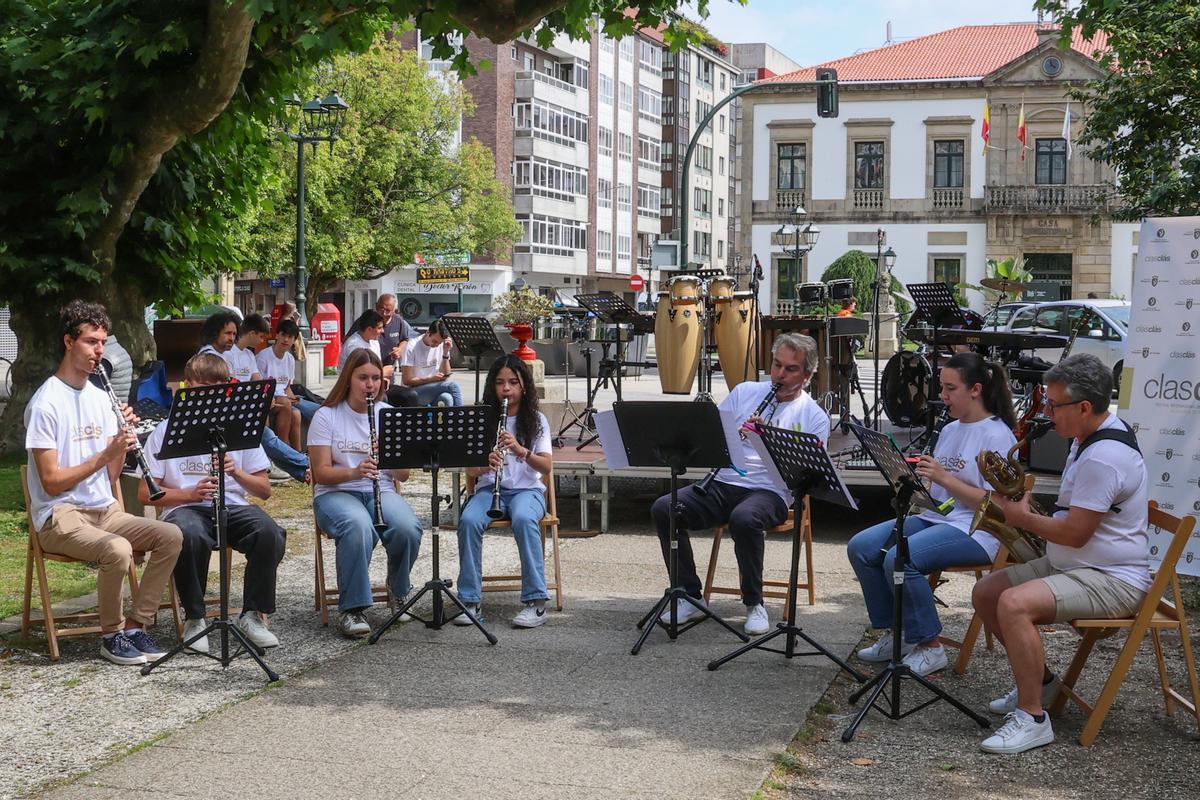 Un concierto de alumnos del conservatorio.