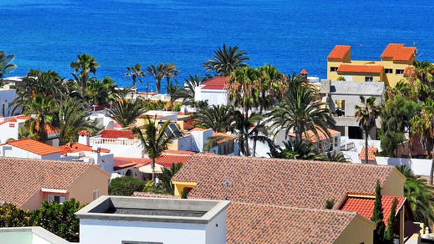 Vista de la localidad de Corralejo, donde ha tenido lugar el ataque machista.