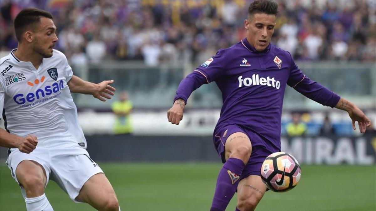 Cristian Tello ha completado una notable campaña con la Fiorentina