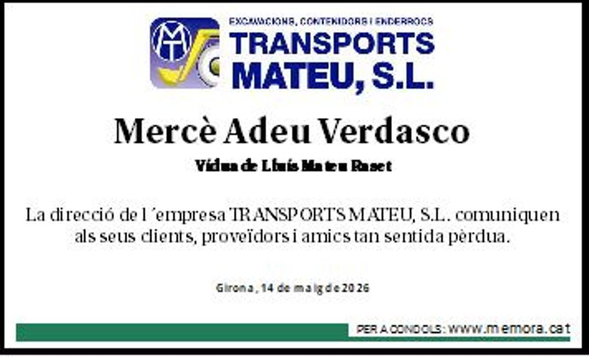 Mercè Adeu