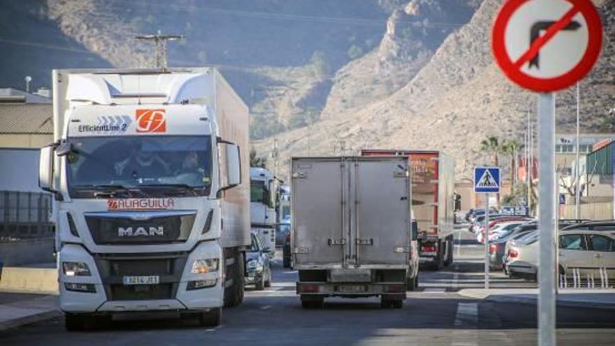 Una imagen del polígono industrial Puente Alto, en Orihuela.