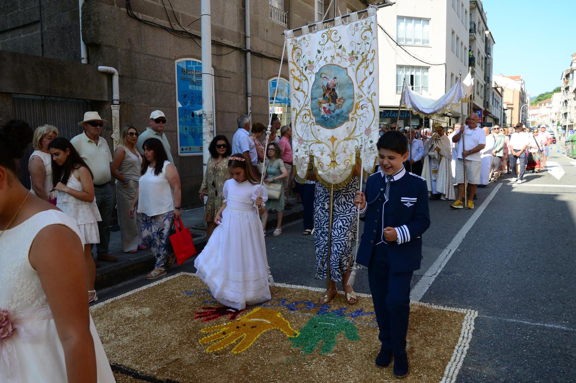 La procesión del Corpus en Bueu