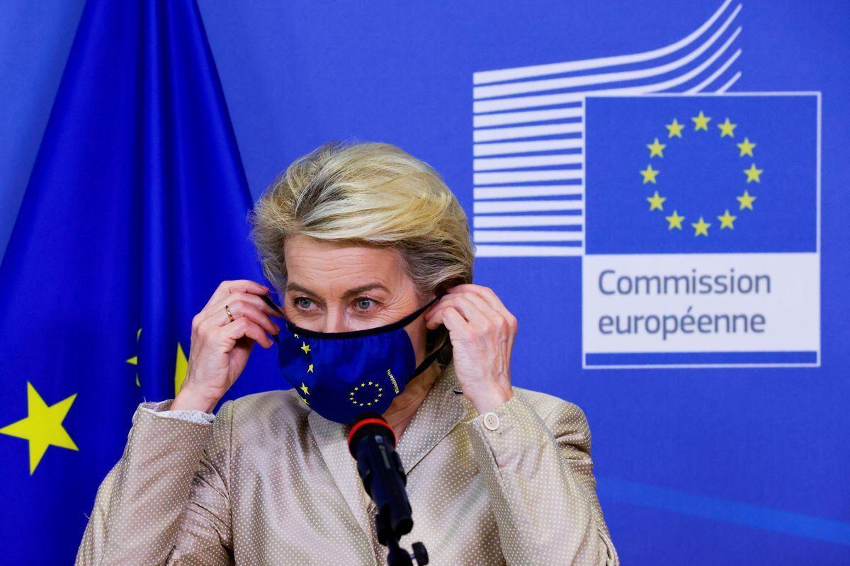 La presidenta de la Comisión Europea, Ursula von der Leyen.