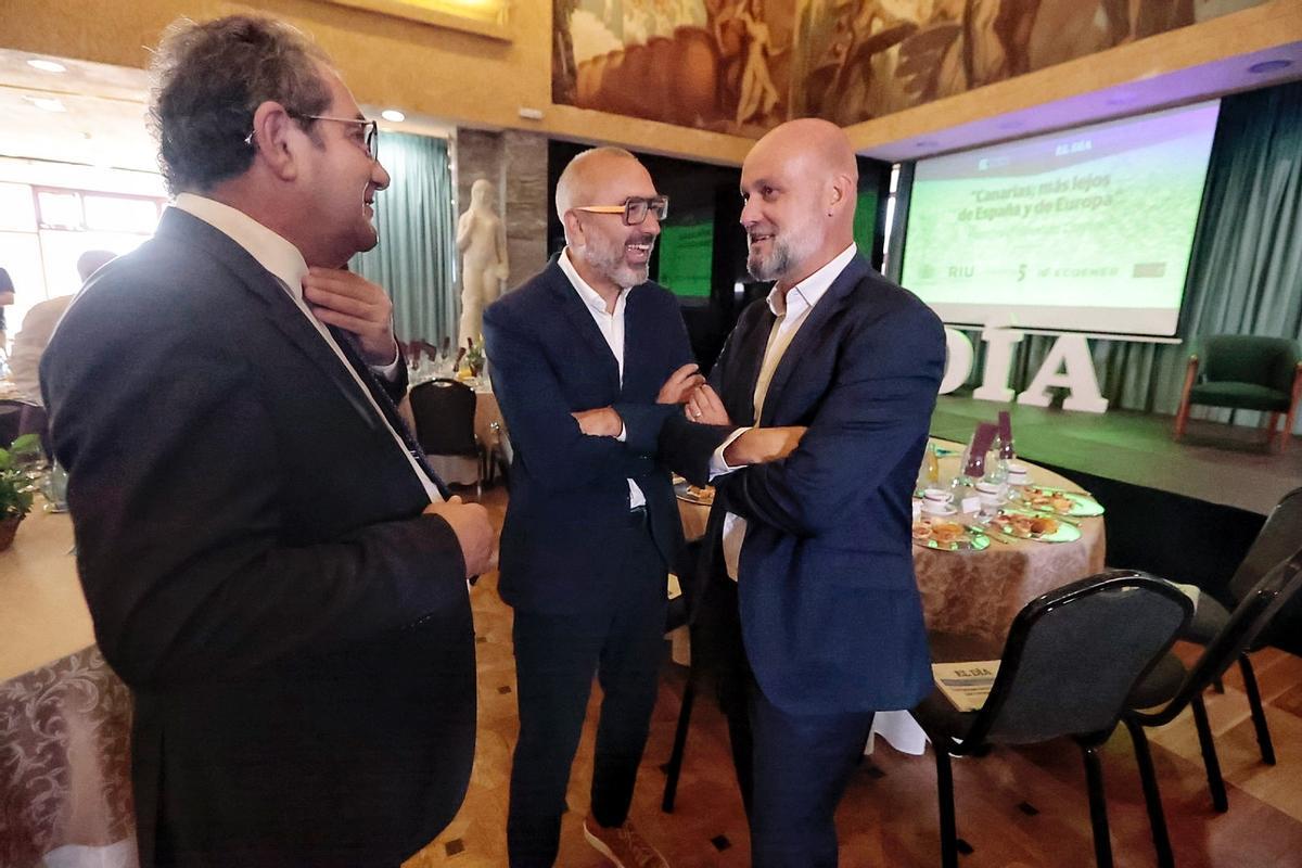 Fernando Clavijo en el Foro de El Día 'Canarias; más lejos de España y Europa' Fernando Clavijo en el Foro de El Día 'Canarias; más lejos de España y Europa'