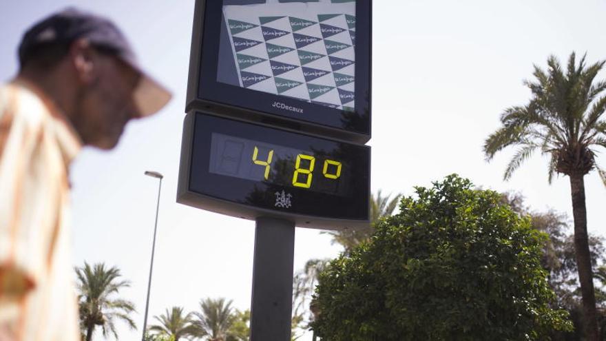 Un termòmetre al sud d&#039;Espanya.