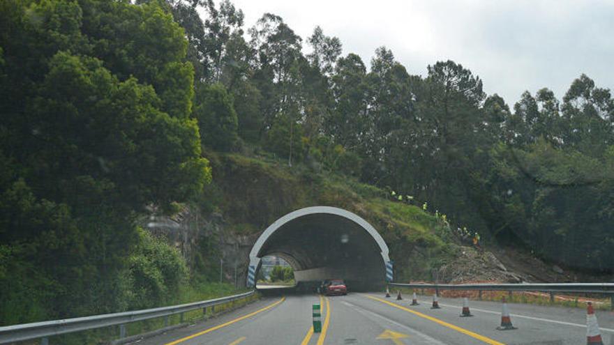 Trabajos en el Corredor do Morrazo // G. Núñez