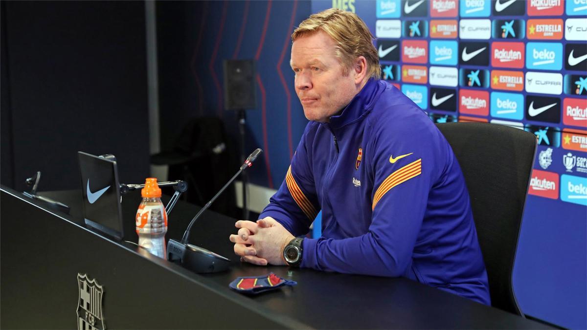 Koeman: "Le pongo un 10 al equipo"