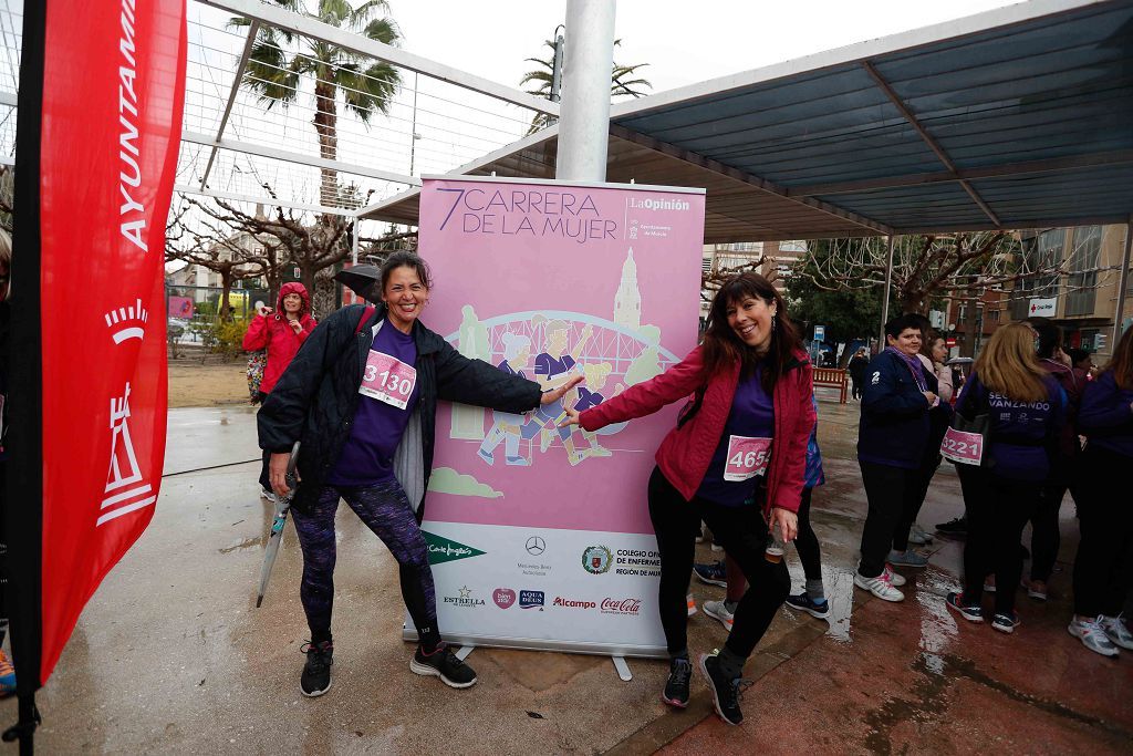 Carrera de la Mujer Murcia 2022: las participantes posan en el photocall