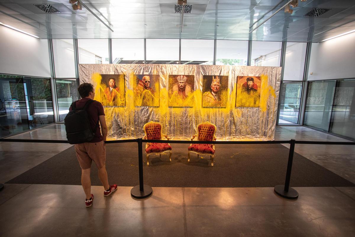 Exposición de TVBoy en el Disseny Hub de Barcelona