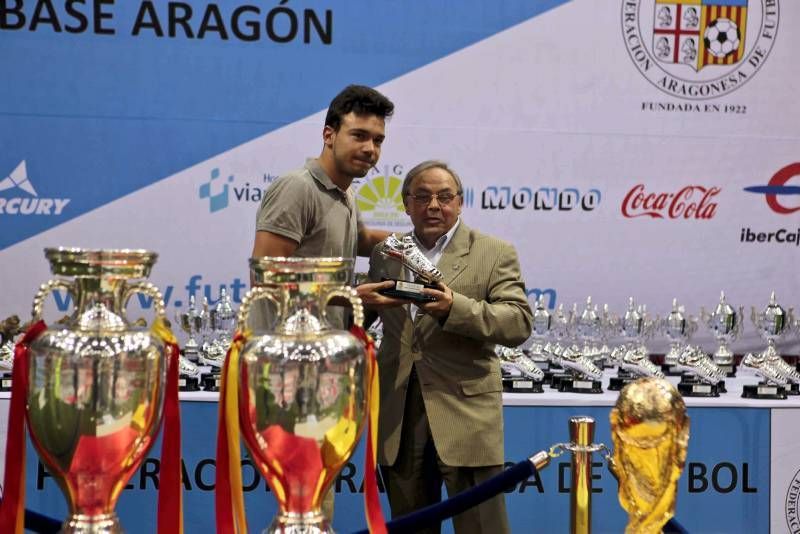 Fotogalería: Entrega de premios en la Gala del Fútbol de Aragón