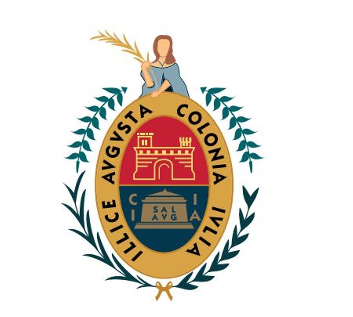 El escudo que se incorpora a la imagen corporativa municipal de Elche
