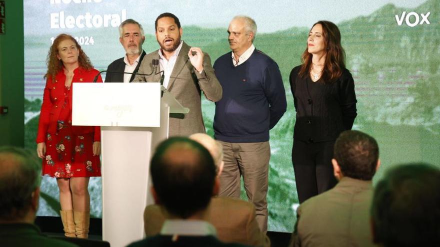 Vox vuelve a quedarse lejos del Parlamento gallego: “No podemos felicitarnos hoy”
