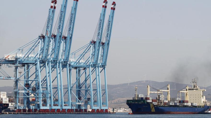 El Puerto de Algeciras, este miércoles.