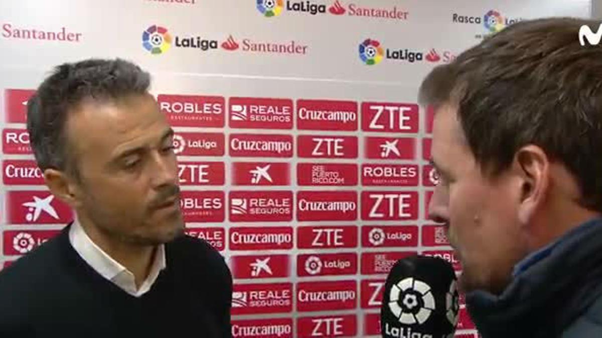 Luis Enrique habló maravillas del partido de Denis Suárez - Resumen Sevilla - FC Barcelona