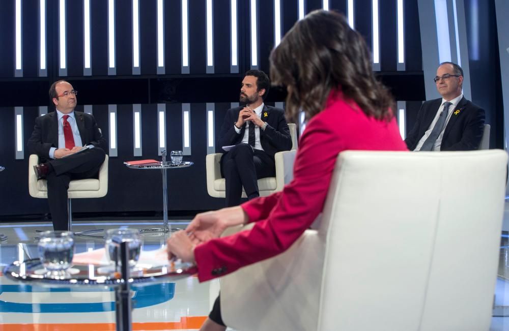 Debat a TVE amb motiu de les eleccions del 21-D