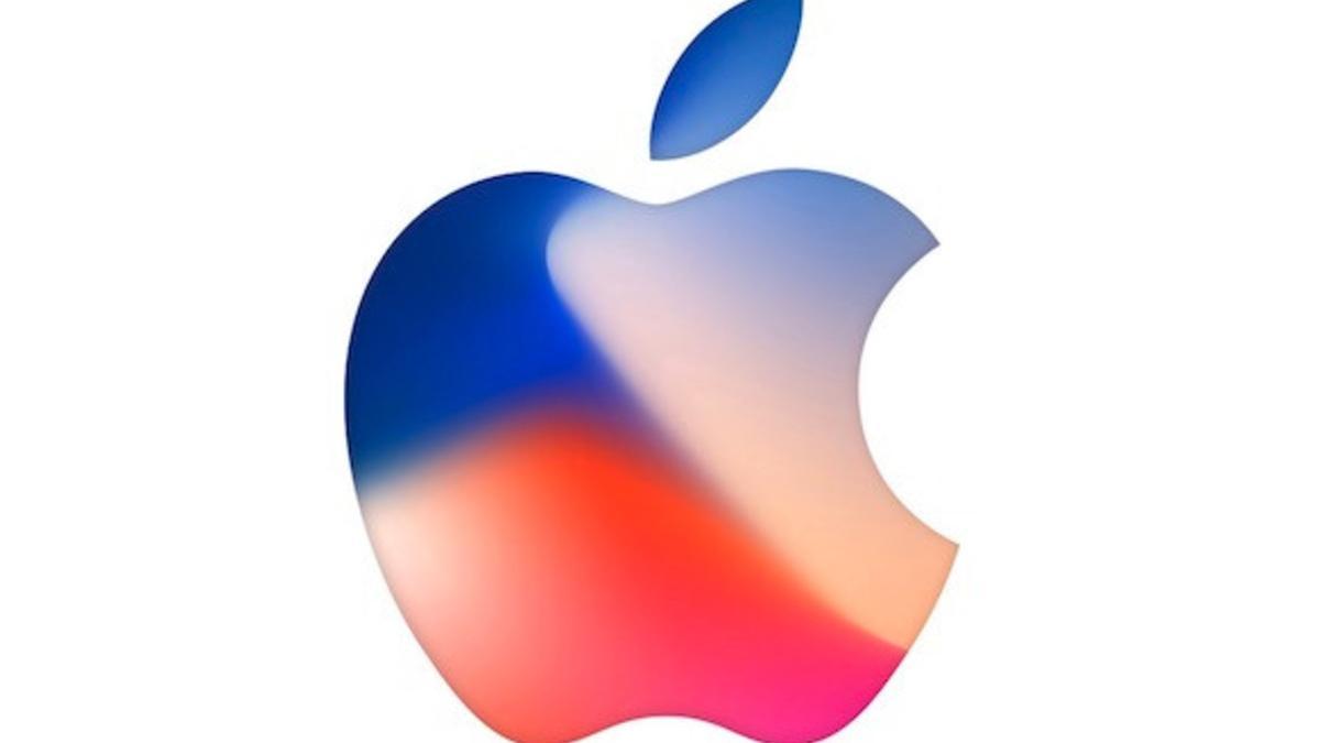 Logo de Apple de la invitación a la presentación del iPhone 8.