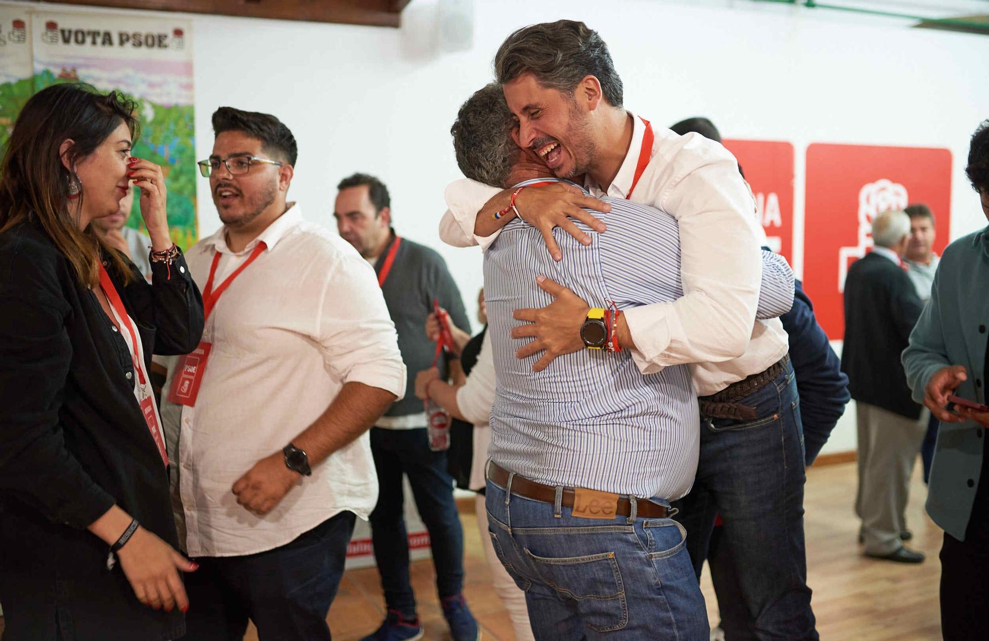 PSOE La Laguna noche electoral