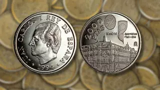 ¿Conservas esta moneda de las antiguas pesetas? Es un reclamo para los coleccionistas