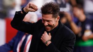 Simeone tras la victoria ante el Real Madrid