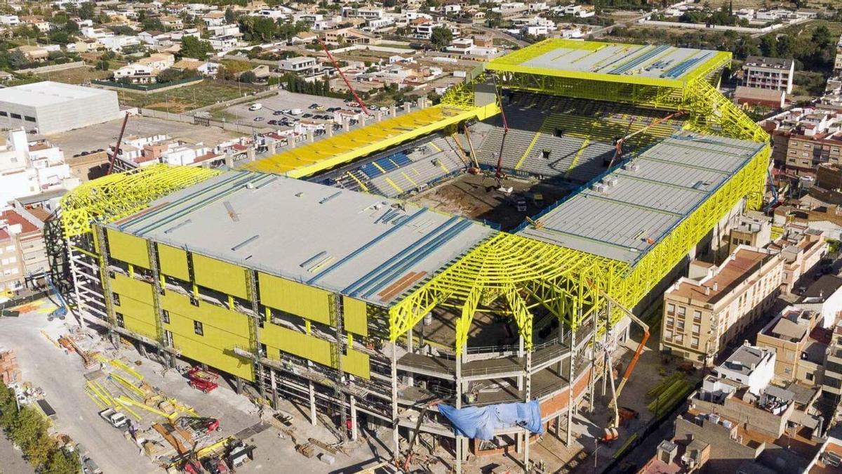 Vídeo: El estadio de la Cerámica, a un mes de su estreno con el derbi Villarreal-Valencia