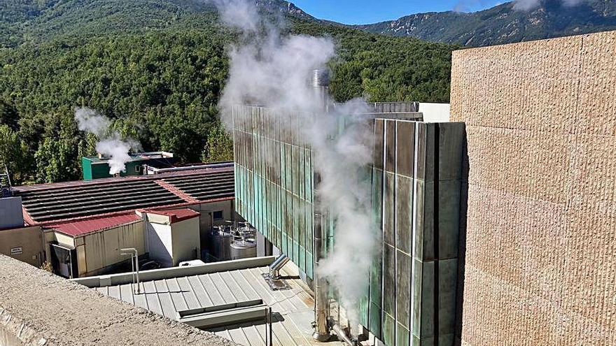 La planta de Liquats Vegetals a Viladrau.