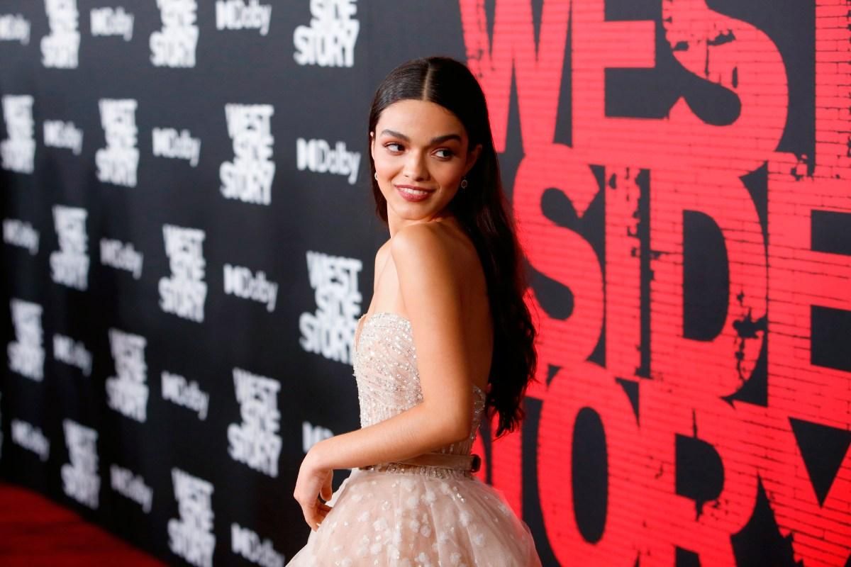 Rachel Zegler, durante una presentación de 'West Side Story'