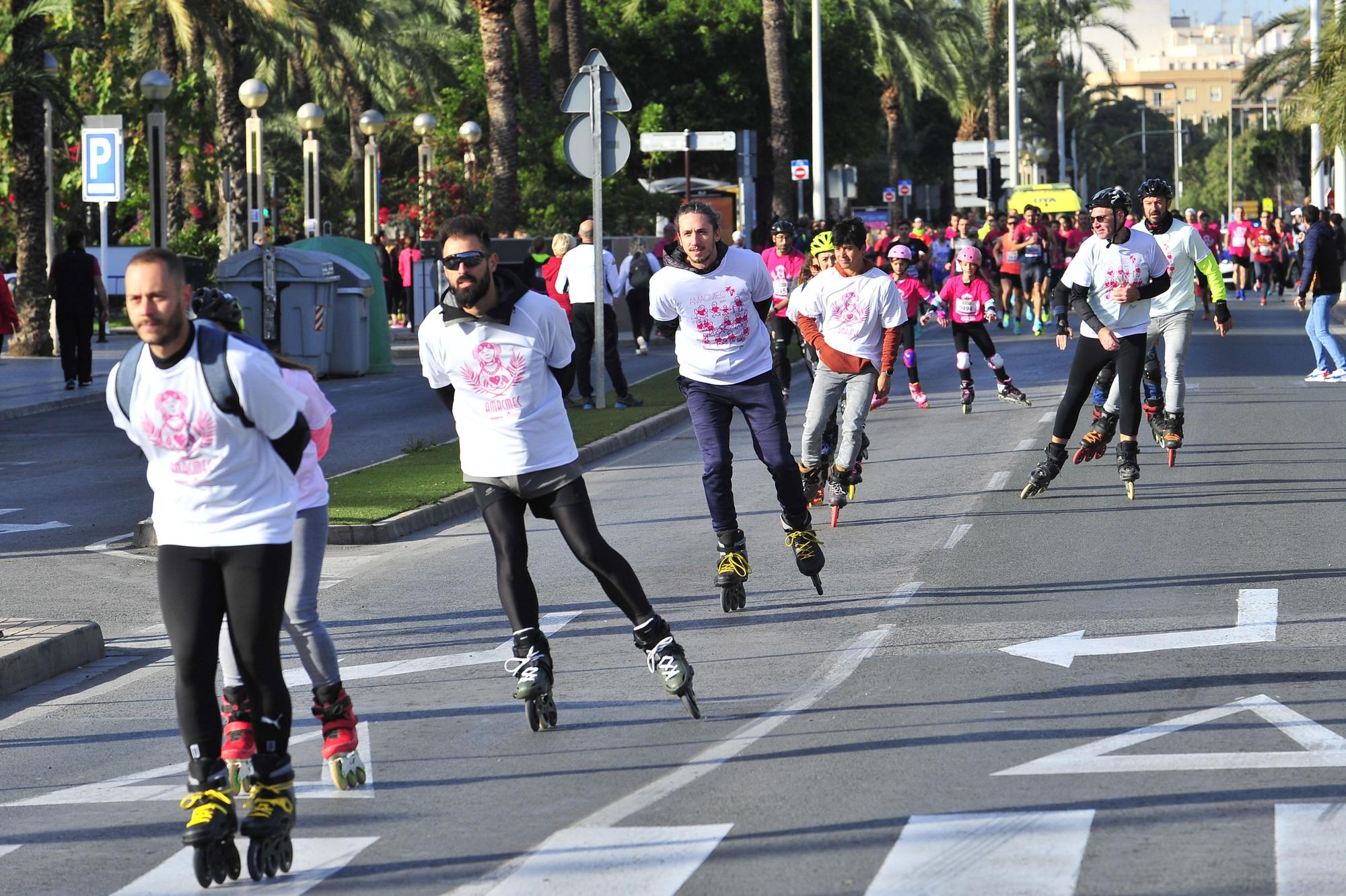 Más de 8.000 solidarios con el cáncer de mama en Elche