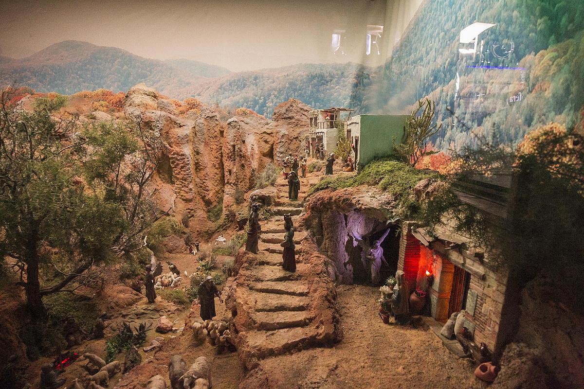 Así es el Belén de Nuevo Centro para la Navidad 2022